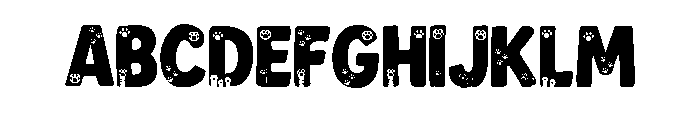 Super Cat Purple FONT