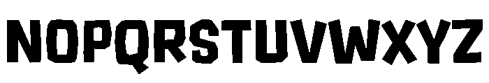 Super Catchy Regular Font UPPERCASE