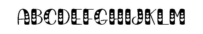 Super Choice Font UPPERCASE