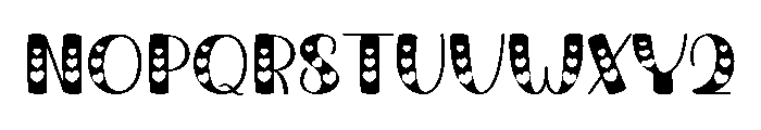 Super Choice Font LOWERCASE