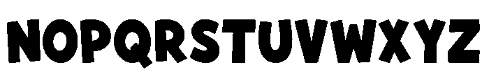 Super Chunky Font UPPERCASE
