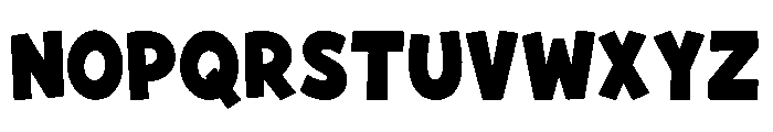 Super Chunky Font LOWERCASE
