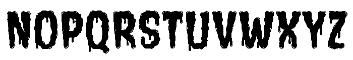 Super Creepy Regular Font UPPERCASE