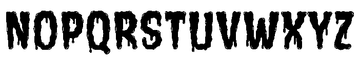 Super Creepy Regular Font LOWERCASE