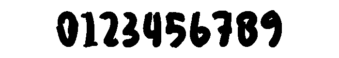 Super Display Font OTHER CHARS