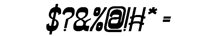 Super Easy Bold Italic Font OTHER CHARS
