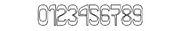 Super Easy-Hollow Font OTHER CHARS