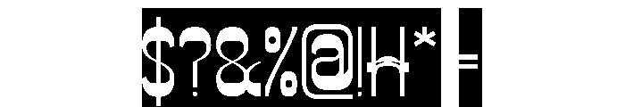 Super Easy-Inverse Font OTHER CHARS