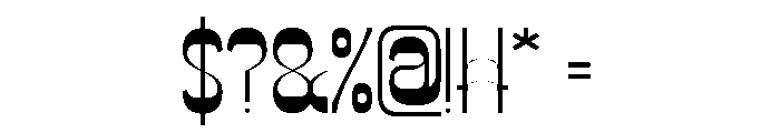 Super Easy-Light Font OTHER CHARS