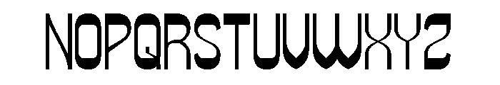 Super Easy Font UPPERCASE
