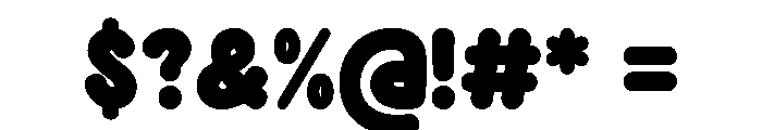 Super Funday Regular Font OTHER CHARS
