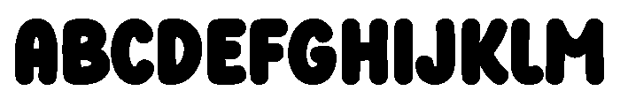 Super Funday Regular Font UPPERCASE