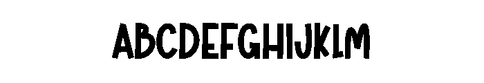 Super Gingers Font UPPERCASE