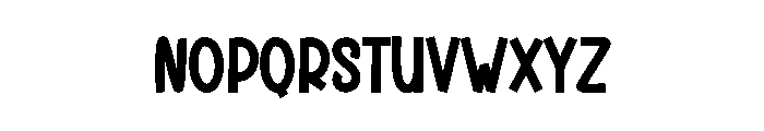 Super Gingers Font UPPERCASE
