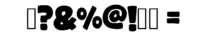 Super Graffiti Regular Font OTHER CHARS