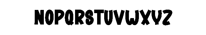 Super Handsome Font LOWERCASE