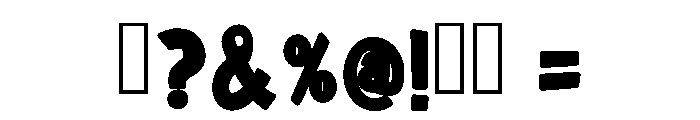 Super Holiday Regular Font OTHER CHARS