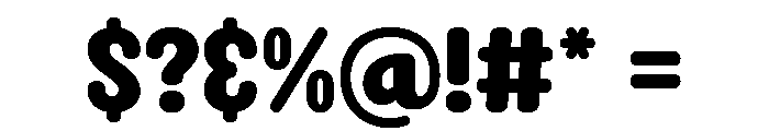 Super Kinder Font OTHER CHARS