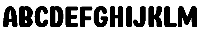 Super Kinder Font UPPERCASE