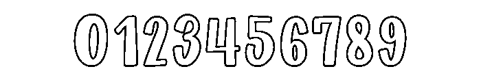 Super Magic Line Font OTHER CHARS