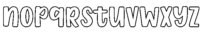 Super Magic Line Font UPPERCASE