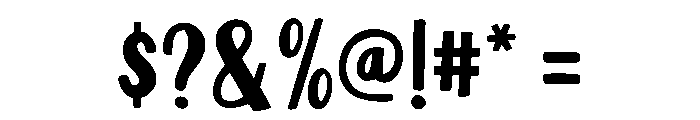 Super Magic Lite Font OTHER CHARS
