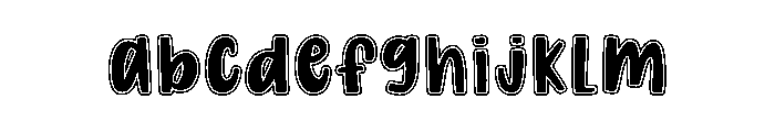 Super Magic Outline FONT