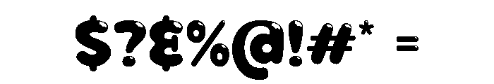 Super Mama Font OTHER CHARS