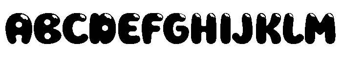 Super Mama Font UPPERCASE