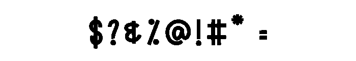 Super Mistery Font OTHER CHARS