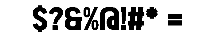 Super Monta Regular Font OTHER CHARS