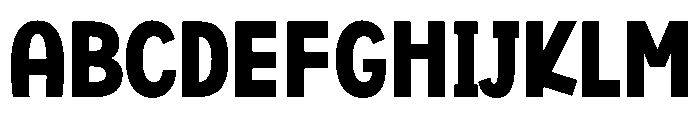 Super Monta Regular Font UPPERCASE