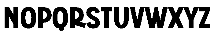 Super Monta Regular Font UPPERCASE