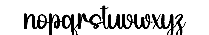 Super Newyear Font LOWERCASE
