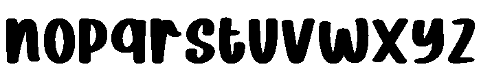Super Notes Regular Font LOWERCASE