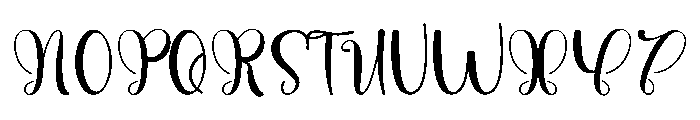 Super Patriotic Font UPPERCASE