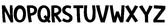 Super Playful Font UPPERCASE