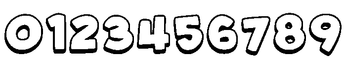 Super Pop Regular Font OTHER CHARS