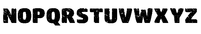 Super Rough Regular Font LOWERCASE