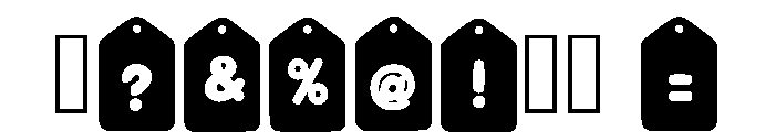 Super Sale Regular Font OTHER CHARS