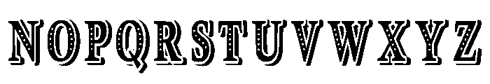Super Shadow Regular Font LOWERCASE