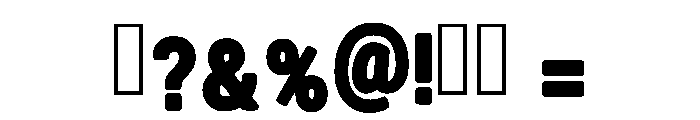 Super Simple Regular Font OTHER CHARS