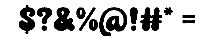 Super Smile Font OTHER CHARS