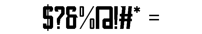 Super Sports Font OTHER CHARS