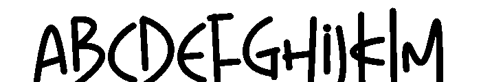 Super Starwar Font UPPERCASE