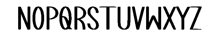 Super Tumbler Font UPPERCASE