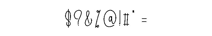 Super Valentine Font OTHER CHARS