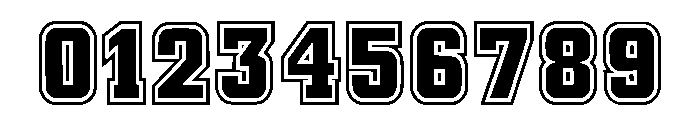 Super Varsity Regular Font OTHER CHARS
