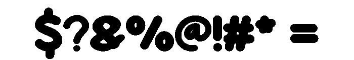Super Woman Regular Font OTHER CHARS