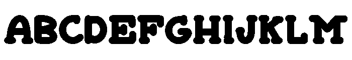Super Woman Regular Font UPPERCASE